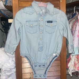 Baby boy wrangler shirt